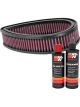 K&N Air Filter E-3333 + Recharge Kit