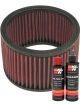 K&N Air Filter E-3344 + Recharge Kit