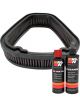 K&N Air Filter E-3495 + Recharge Kit