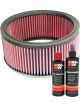 K&N Air Filter E-3640 + Recharge Kit