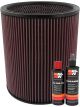 K&N Air Filter E-3660 + Recharge Kit
