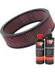 K&N Air Filter E-3730 + Recharge Kit