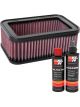 K&N Air Filter E-3952 + Recharge Kit