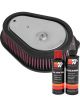 K&N Air Filter E-3975 + Recharge Kit