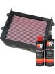 K&N Air Filter HA-1003 + Recharge Kit