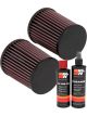 K&N Air Filter HA-1004 + Recharge Kit