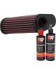 K&N Air Filter HA-1009 + Recharge Kit
