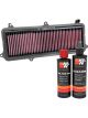 K&N Air Filter HA-1018 + Recharge Kit