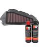 K&N Air Filter HA-1220 + Recharge Kit