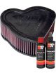 K&N Air Filter HA-1802 + Recharge Kit