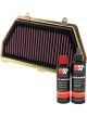 K&N Air Filter HA-6007 + Recharge Kit
