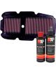 K&N Air Filter HA-6501 + Recharge Kit