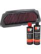 K&N Air Filter HA-6519 + Recharge Kit