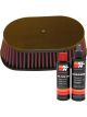 K&N Air Filter HA-6592 + Recharge Kit