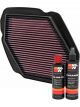K&N Air Filter HA-6708 + Recharge Kit