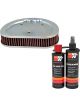 K&N Air Filter HD-1508 + Recharge Kit