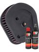 K&N Air Filter HD-1718 + Recharge Kit