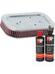 K&N Air Filter HD-8834 + Recharge Kit