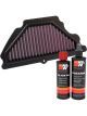 K&N Air Filter KA-6007R + Recharge Kit