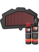 K&N Air Filter KA-6517 + Recharge Kit
