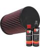 K&N Air Filter KA-7512 + Recharge Kit