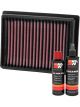 K&N Air Filter KT-1113 + Recharge Kit