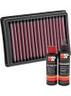 K&N Air Filter MG-1315 + Recharge Kit