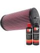 K&N Air Filter PL-2417 + Recharge Kit