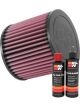K&N Air Filter PL-3214 + Recharge Kit