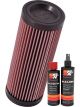 K&N Air Filter PL-5008 + Recharge Kit