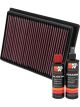 K&N Air Filter PL-5712 + Recharge Kit