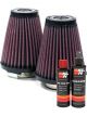 K&N Air Filter R-1082 + Recharge Kit