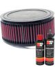 K&N Air Filter RA-0980 + Recharge Kit