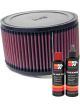 K&N Air Filter RA-0990 + Recharge Kit