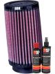 K&N Air Filter RB-0720 + Recharge Kit