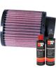 K&N Air Filter RB-0910 + Recharge Kit