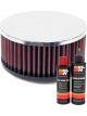K&N Air Filter RC-0650 + Recharge Kit