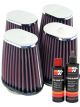 K&N Air Filter RC-2774 + Recharge Kit