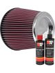K&N Air Filter RC-4381 + Recharge Kit
