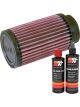 K&N Air Filter RD-0720 + Recharge Kit