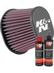 K&N Air Filter RE-0961 + Recharge Kit