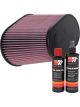 K&N Air Filter RE-1040 + Recharge Kit