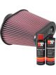 K&N Air Filter RP-5285 + Recharge Kit