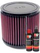 K&N Air Filter RU-0680 + Recharge Kit