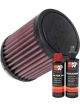 K&N Air Filter RU-0800 + Recharge Kit