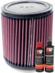 K&N Air Filter RU-1000 + Recharge Kit