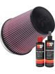 K&N Air Filter RU-1020 + Recharge Kit
