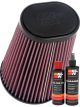 K&N Air Filter RU-1021 + Recharge Kit