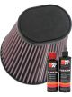 K&N Air Filter RU-1033 + Recharge Kit