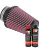 K&N Air Filter RU-1039 + Recharge Kit